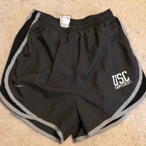 Gray USC Nike Dri Fit shorts